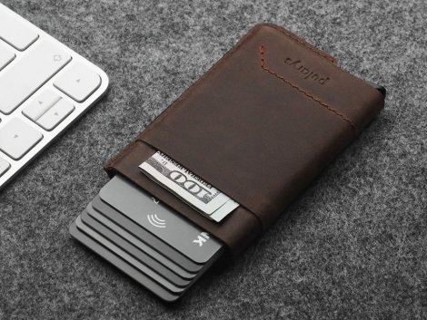 Peněženka Pularys 172428402 GOBI RFID Hnědá