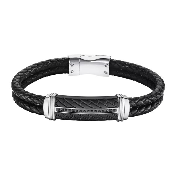 Men's Lotus Silver Bracelet LS2286-2/1