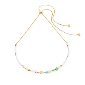 Cube Princess Fusion Blossom gold COEUR DE LION necklace 3031/10-1537