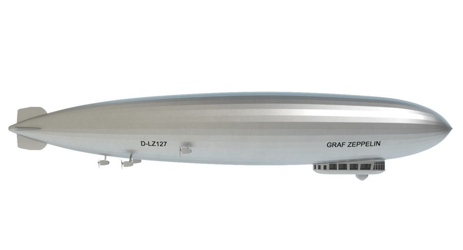 Levně Plastikový model vzducholodě Zeppelin LZ-127