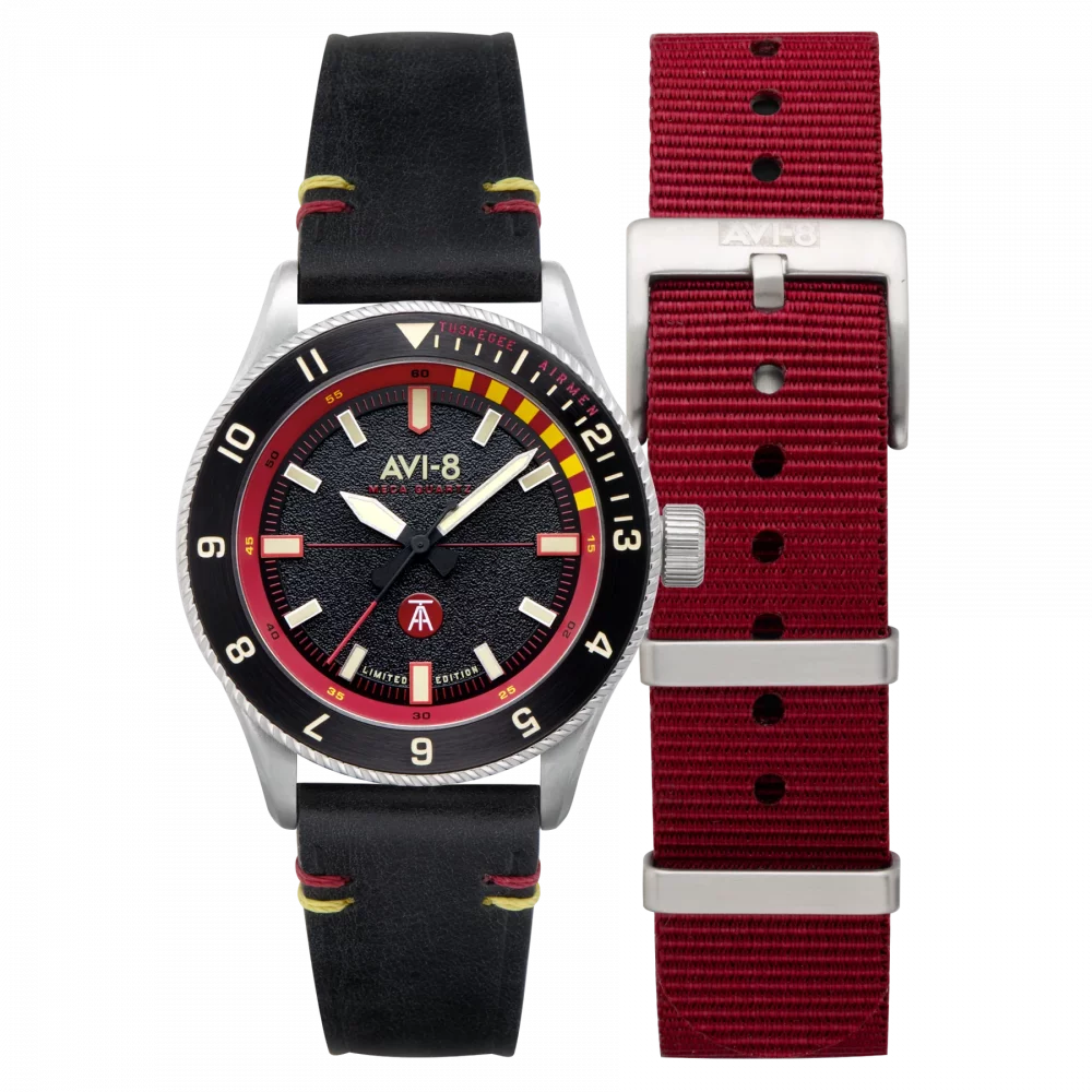 Levně Hodinky AVI-8 AV-4103-01 Tuskegee Airmen Limited Edition
