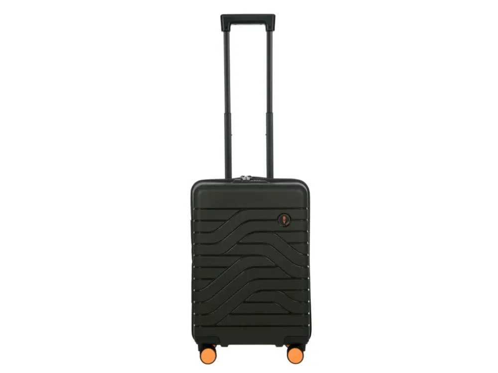 Levně Kufr B|Y Ulisse Carry-on Trolley Olive Bric`s Industria B1Y08429.078
