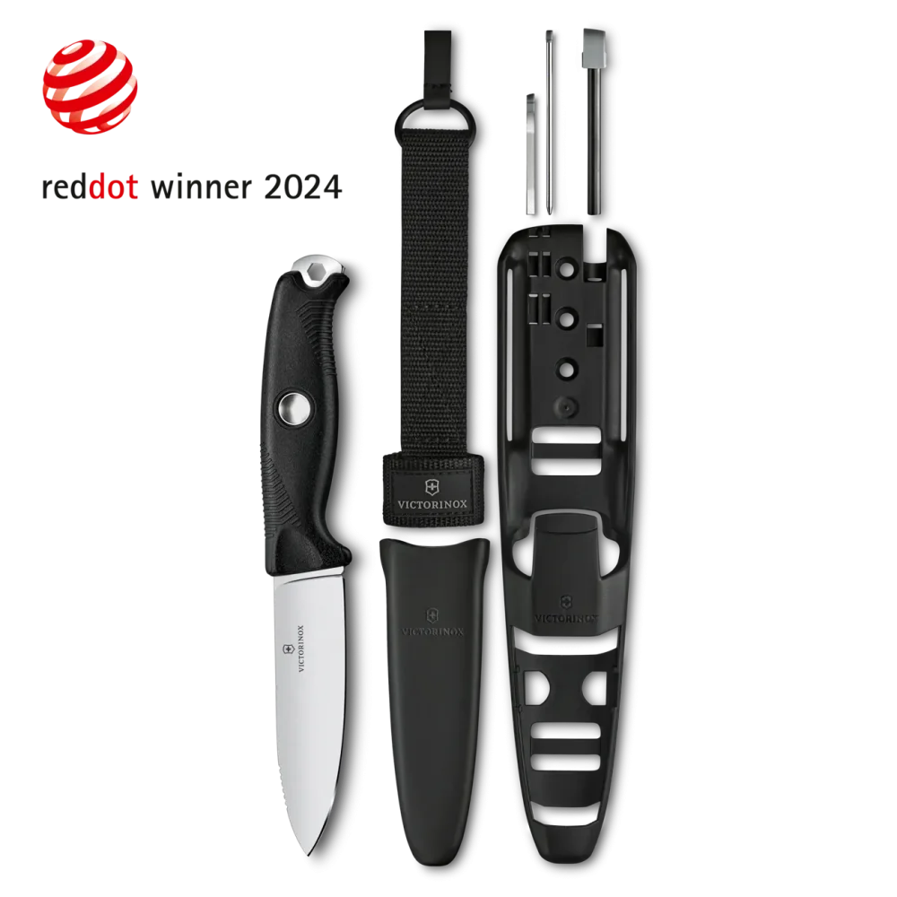 Levně Nůž s pevnou čepelí Venture Pro Black Victorinox 3.0903.3F