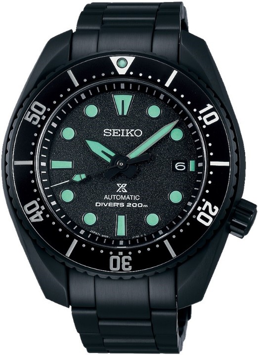 Levně Hodinky SPB433J1 Prospex The Black Series ‘Night Vision’ Sumo Diver Limited Edition