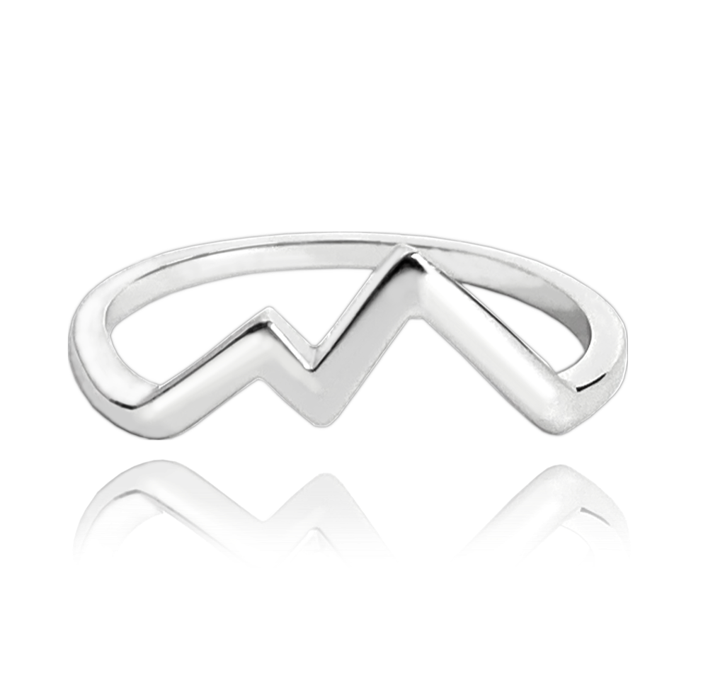 MINET Cestovatelský stříbrný prsten HORY vel. 59 JMAN0390SR59