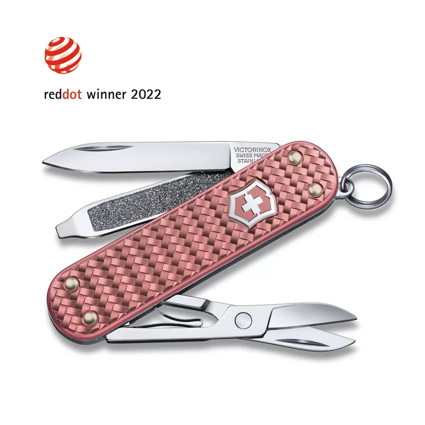 Levně Kapesní nůž Classic SD Precious Alox Victorinox 0.6221.405G Gentle Rose
