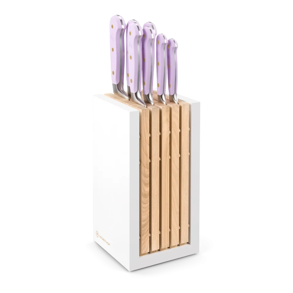 Blok na nože se 7 noži Classic Colour Purple Yam Wüsthof 1091770712