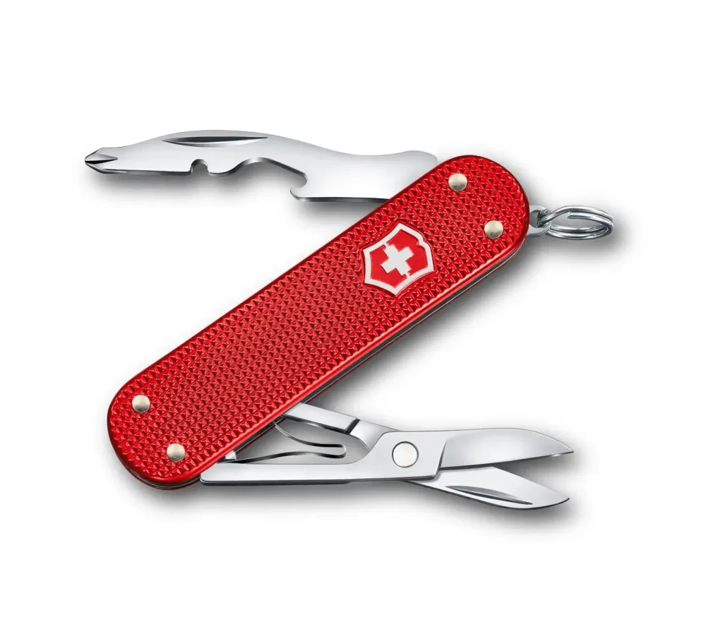 Levně Kapesní nůž Victorinox 0.6261.20 Companion S Alox, 58 mm, červený