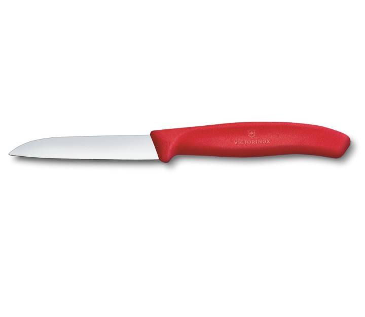 Levně Nůž na zeleninu Victorinox Swiss Classic 6.7401.C1 8 cm, červený