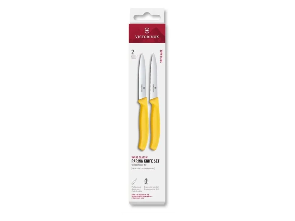 Levně Sada Victorinox 6.7798.2C1 Swiss Classic hladký/zubatý 10 cm, 2 ks