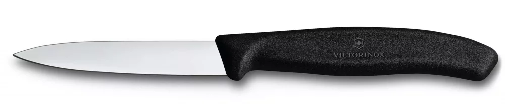 Levně Nůž na zeleninu Victorinox Swiss Classic 6.7603 8 cm, Černý