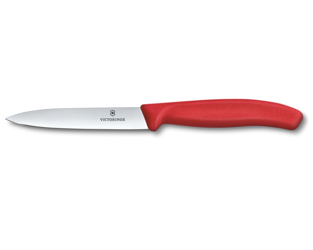 Levně Kuchyňský nůž Victorinox Swiss Classic 6.7701.C1 10 cm Červená