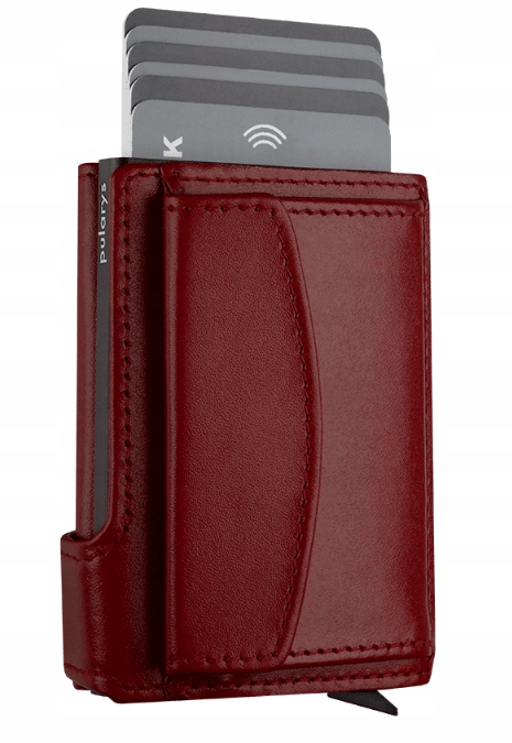 Levně Peněženka Pularys 173913111 SOLO MAX RFID Červená