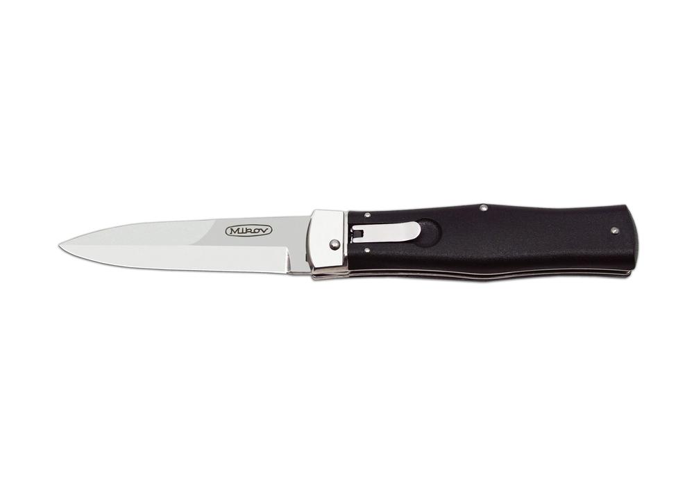 Levně Vyhazovací nůž Mikov Predator 241- BH-1/STN/KLIP STONEWASH