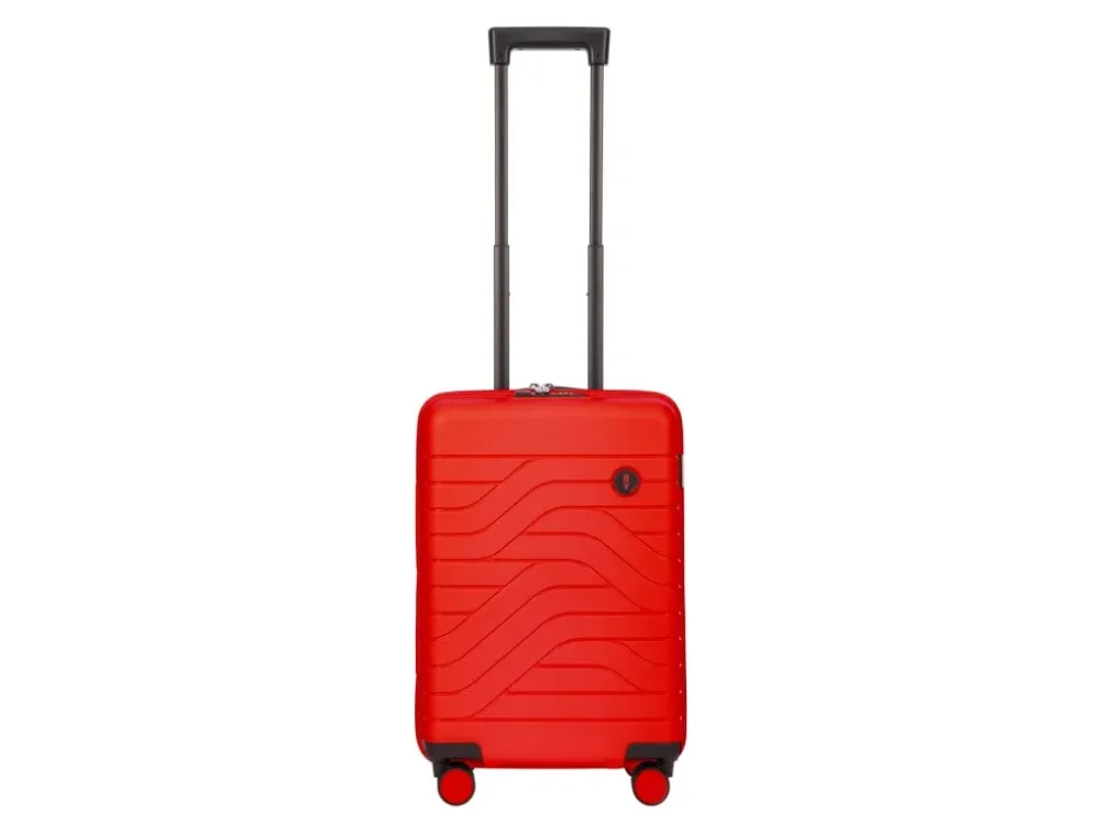 Levně Kufr B|Y Ulisse Carry-on Trolley Rosso Bric`s Industria B1Y08429.019
