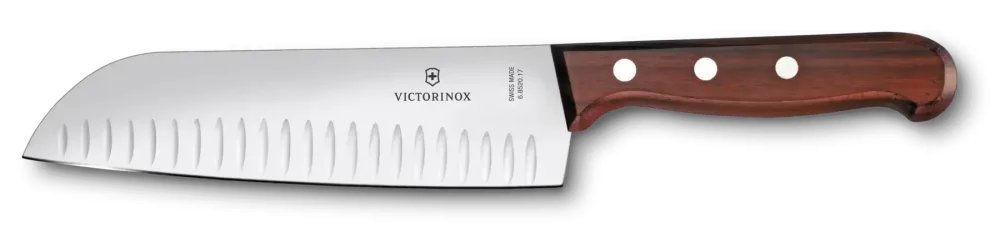 Nůž kuchařský Santoku Victorinox 6.8520.17G 17cm, Wood