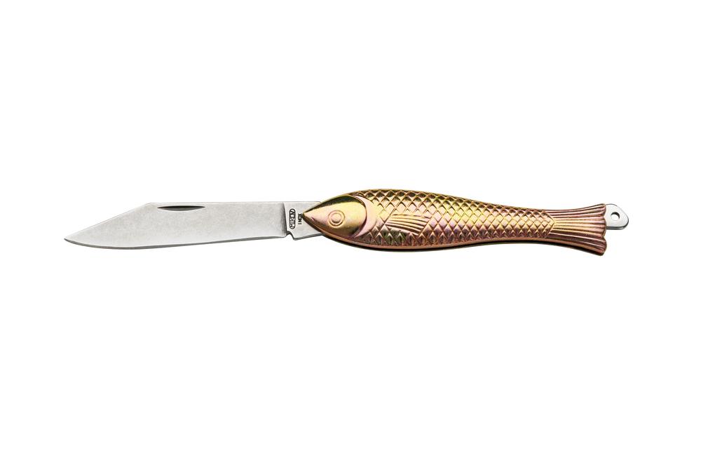 Levně Nůž Rybička Mikov 130-NZn-1/ZL STONEWASH