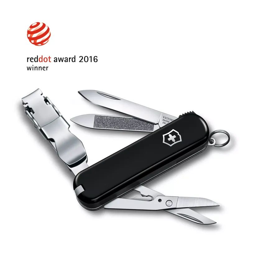 Levně Nail Clip 580 Victorinox 0.6463.3 Černý
