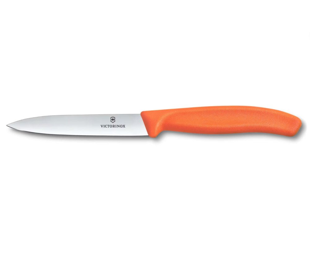 Levně Kuchyňský nůž Victorinox Swiss Classic 6.7709.C1 10 cm Oranžový