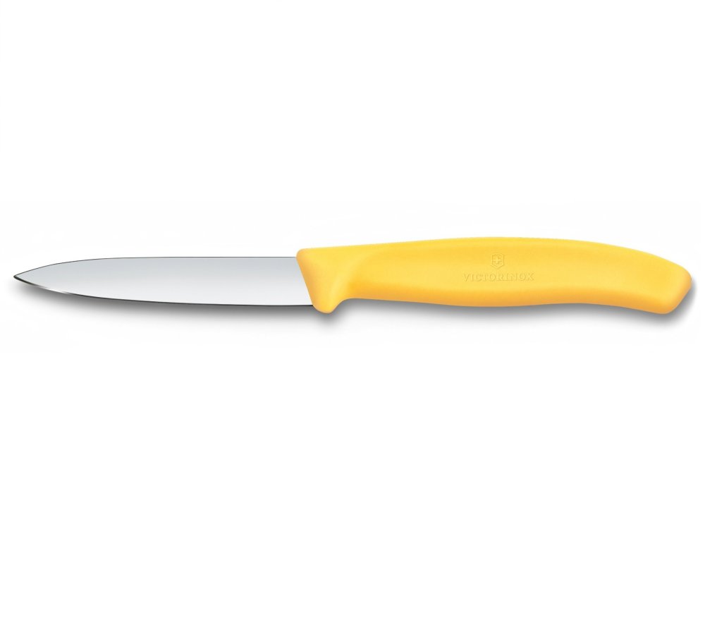 Levně Nůž na zeleninu Victorinox Swiss Classic 6.7608.C1 8 cm, Žlutý