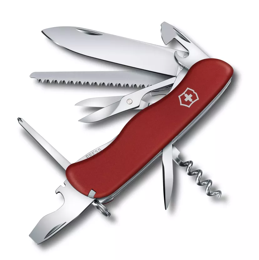 Levně Kapesní nůž Outrider Victorinox 0.8513 Červený