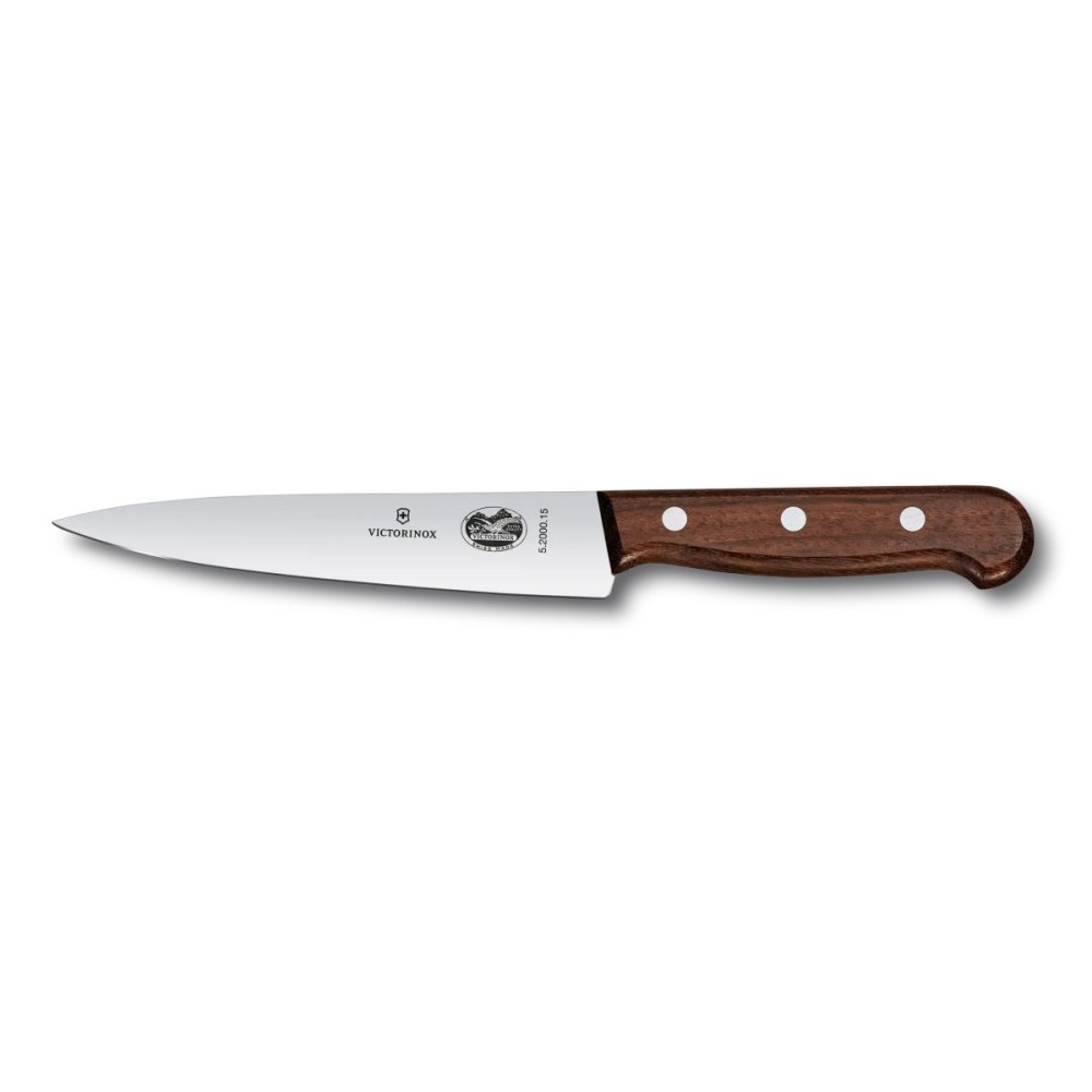Levně Kuchařský nůž Wood Victorinox 5.2000.15R 15 cm