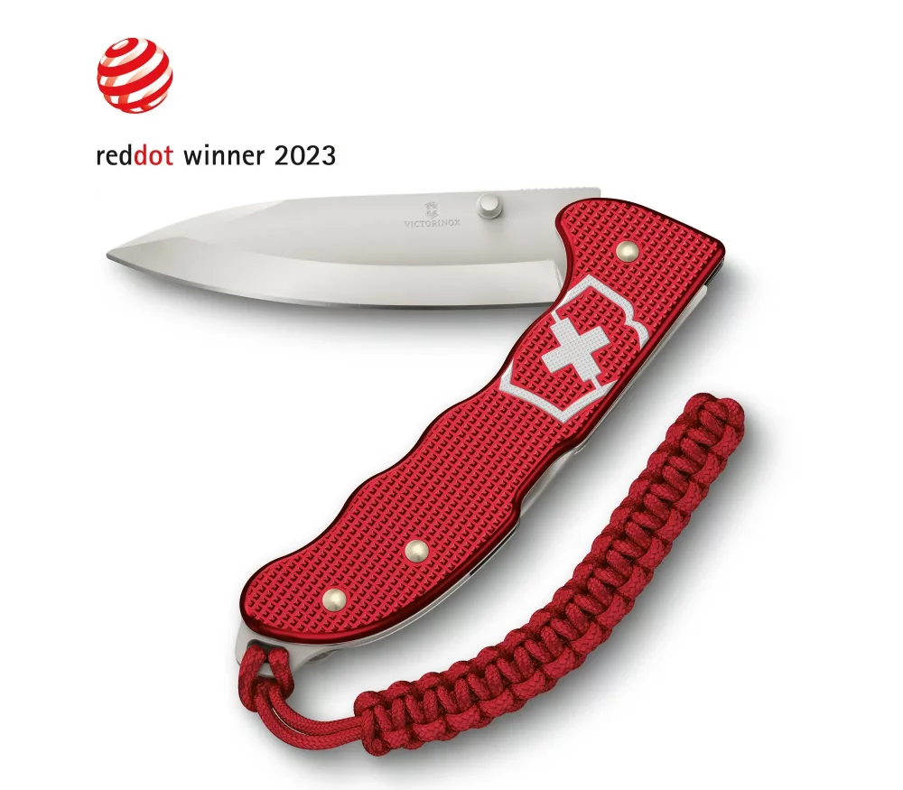 Levně Kapesní nůž Victorinox Evoke Alox 0.9415.D20 Červený