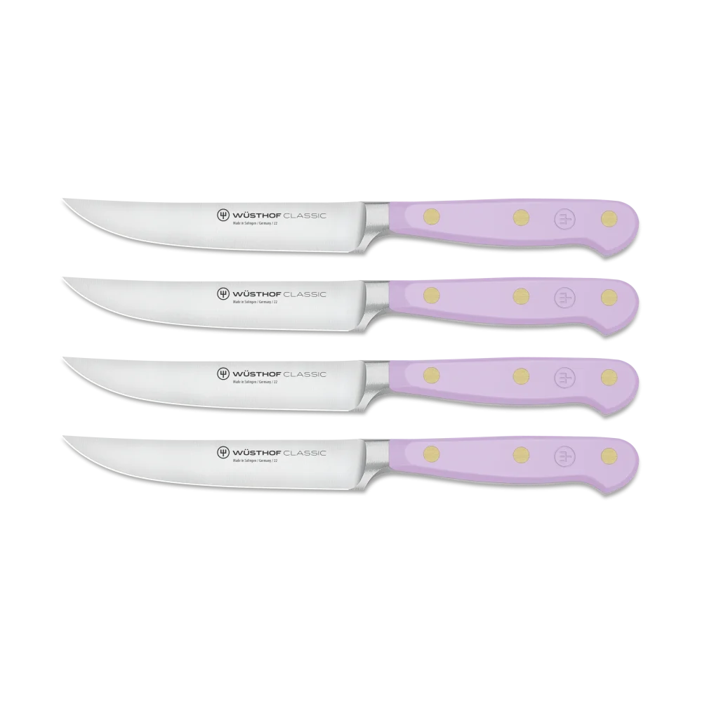Sada 4 nožů na steaky Classic Colour 12 cm Purple Yam Wüsthof 1061760402