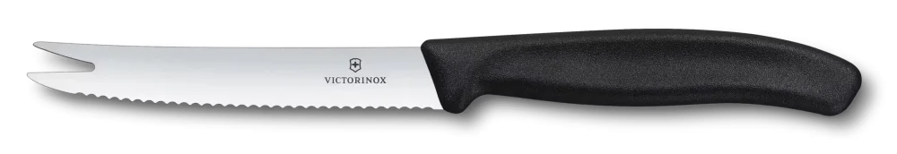 Levně Nůž na sýr a zeleninu Victorinox 6.7863 Černý
