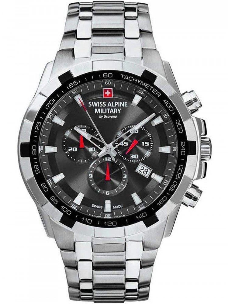 Hodinky Swiss Alpine Military 7043.9237 Star Fighter Sapphire Glass