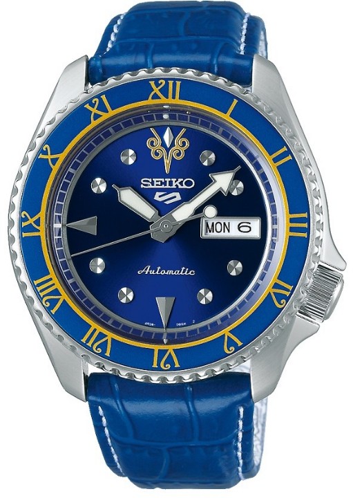 Levně Hodinky Seiko SRPF17K1 Street Fighter V Limited Edition CHUN-LI - Blue Jade