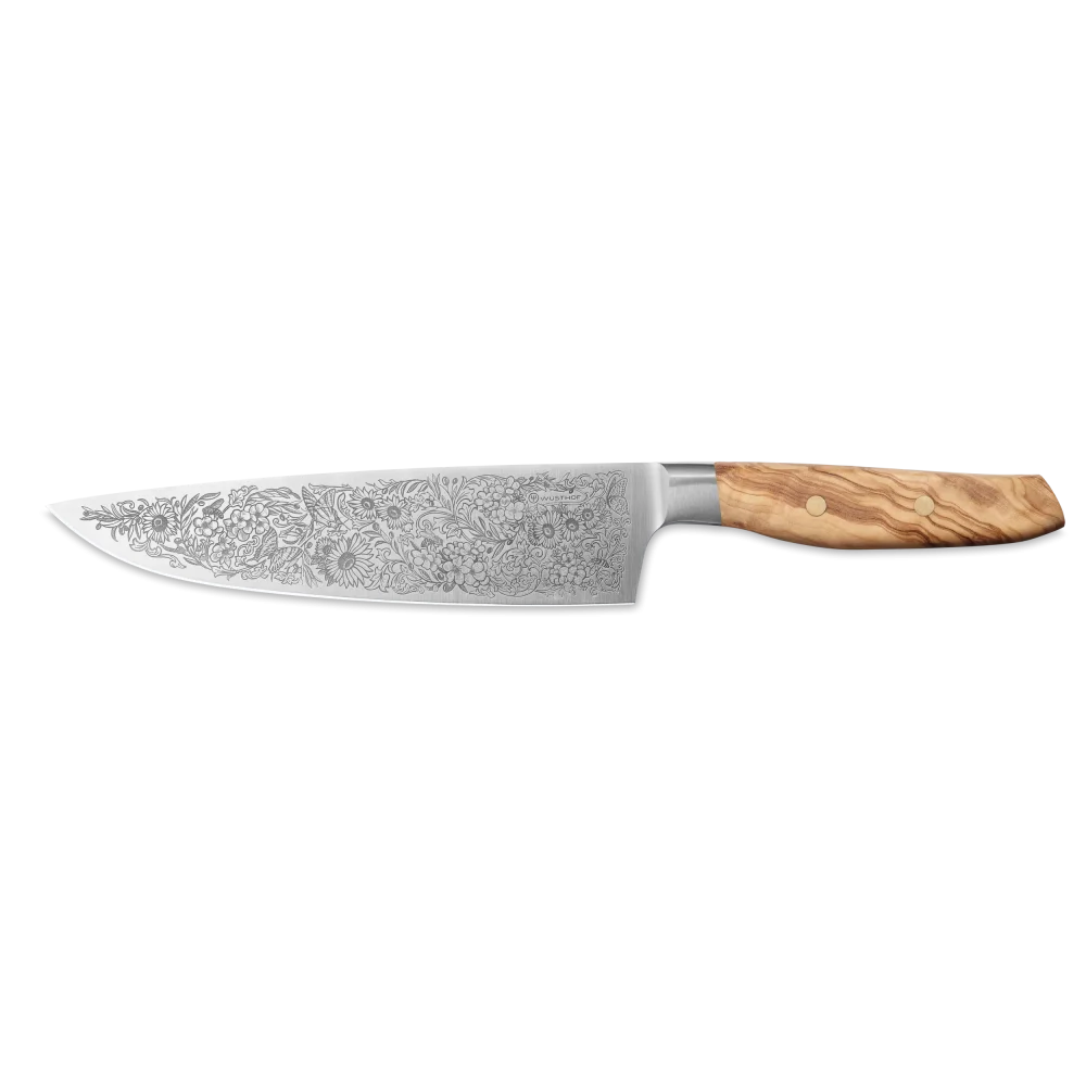 Šéfkuchařský nůž s ozdobným gravírováním čepele (limitovaná edice) AMICI 1814 Wüsthof 1011340920