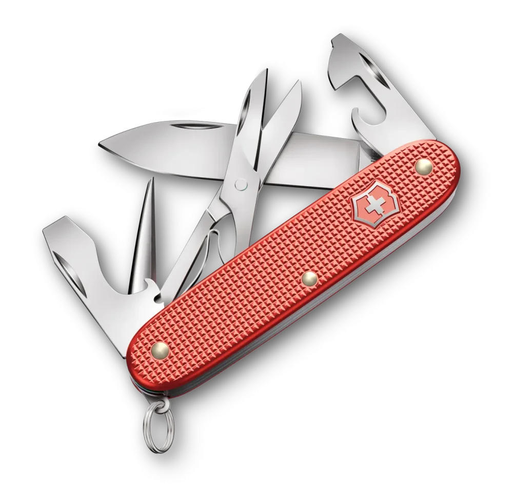 Levně Nůž Victorinox 0.8231.L25 Pioneer X Alox Limited Edition 2025, Stone Red
