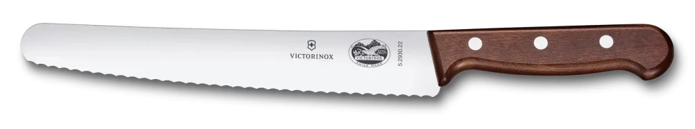 Nůž na chleba a pečivo Victorinox 5.2930.22G, 22 cm Wood