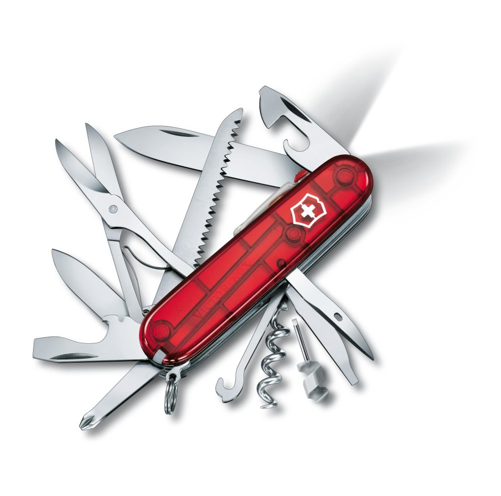 Levně Kapesní Nůž Victorinox 1.7915.T Huntsman Lite LED