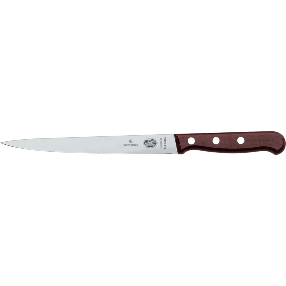Levně Nůž filetovací na ryby Victorinox 5.3810.18, Wood