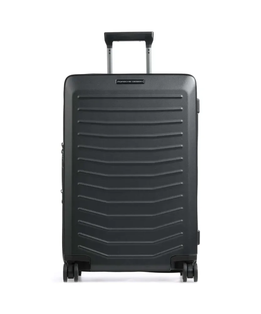 Cestovní zavazadlo Porsche Design ORI05502.001 Roadster HC 4W Trolley M Black Matte
