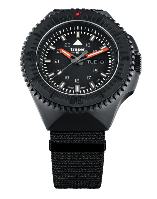 Hodinky Traser H3 109854 P69 Black Stealth